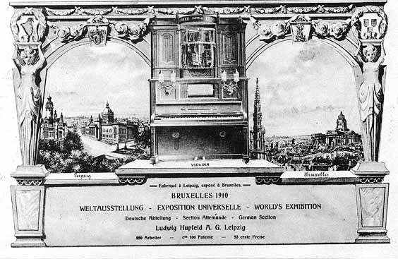 Hupfeld Phonoliszt Violina