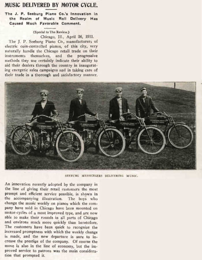 Seeburg Motor Cycles