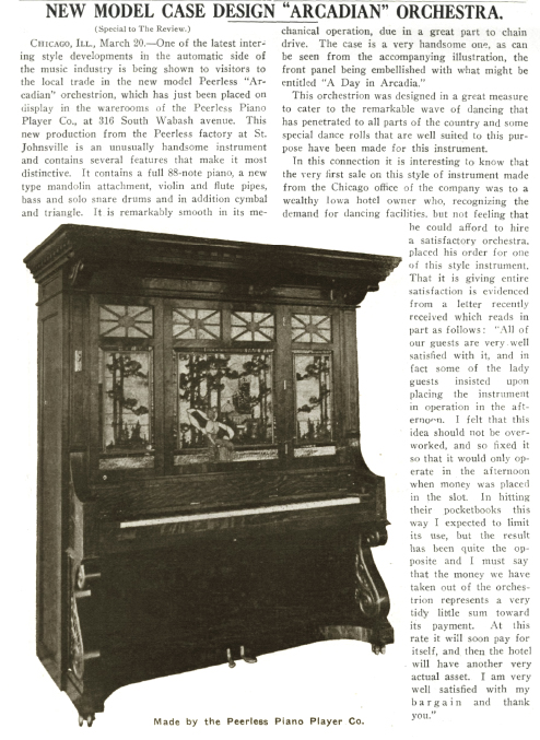 Peerless Arcadian