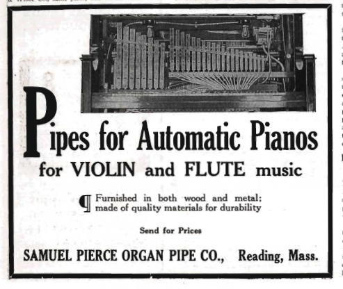 Orchestrion Pipes
