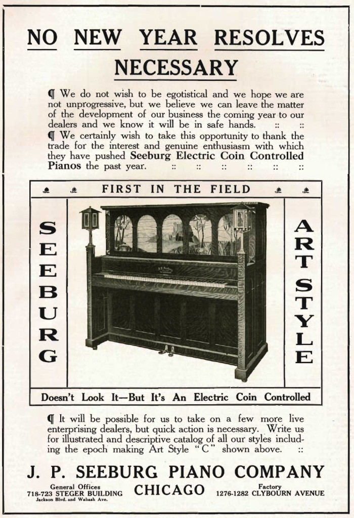 Seeburg Art Coin Piano