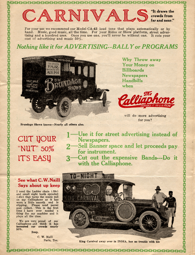 Tangley Calliaphone Calliope