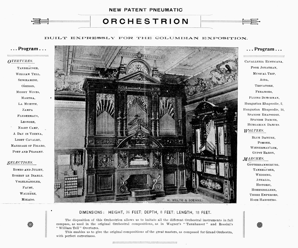 Welte Orchestrion